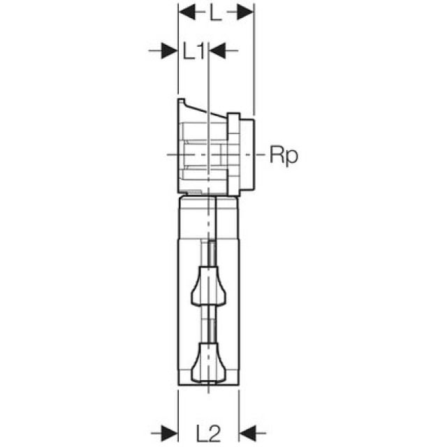 PFIT DOPPELANSCHLUSSDOSE 90°
650.483         16-16- RP 1/2"