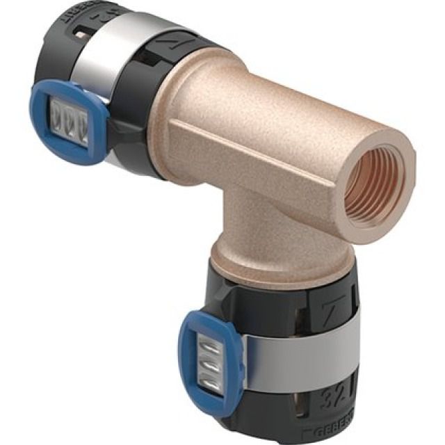 FLOWFIT Té avec fil. int. lat.
620.354   D=40  RP=1/2"