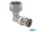 GF Uponor S-Press PLUS Coude union 90° MF