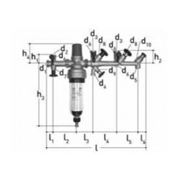 JRG VERTEILB. KOMPL. O. VERS.
1521.400     1"-25-20-25-25