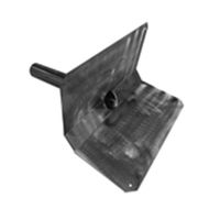 Trop-plein de secours 2 x 45° avec bac incliné