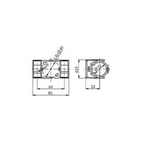 5096, Instaflex, Support pour vanne PB sans vidange