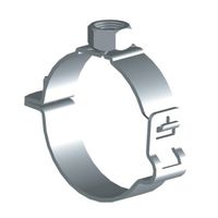 Collier combiné pour tubes PE, pour installation à point fixe et coulissante, manchon G1/2"