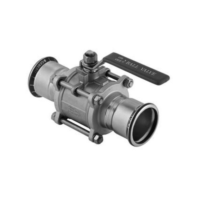 MAPRESS KUGELHAHN NPW 1.4401
92103 GEFLANSCHT   28 MM