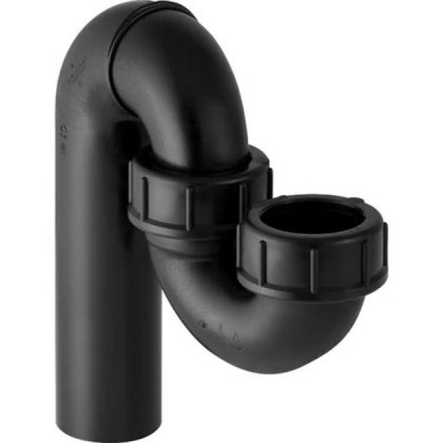 GEBERIT SIPHON VERTIC./VERTIC.
152.041 NOIR  50 / 56 MM