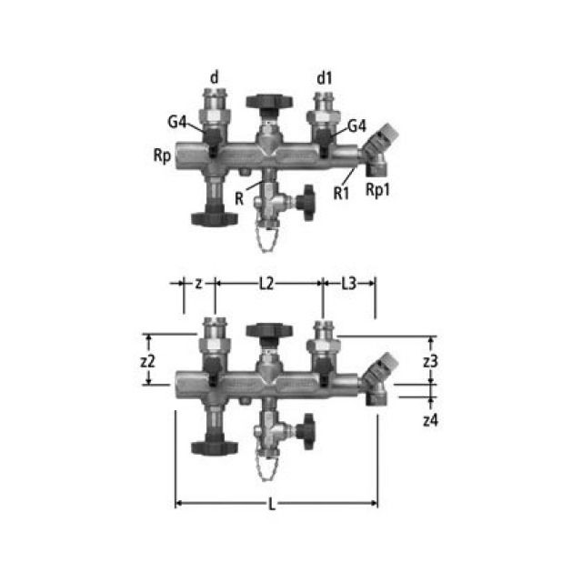 GARNIT.INTERBLOC 1" X22 X22"
NU 31171.21