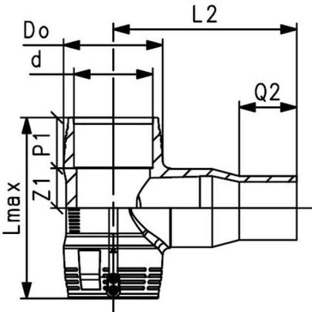 GF ELGEF TE ELECTROSOUDABLE REDUIT SDR11
753.211.073       225 - 160 MM