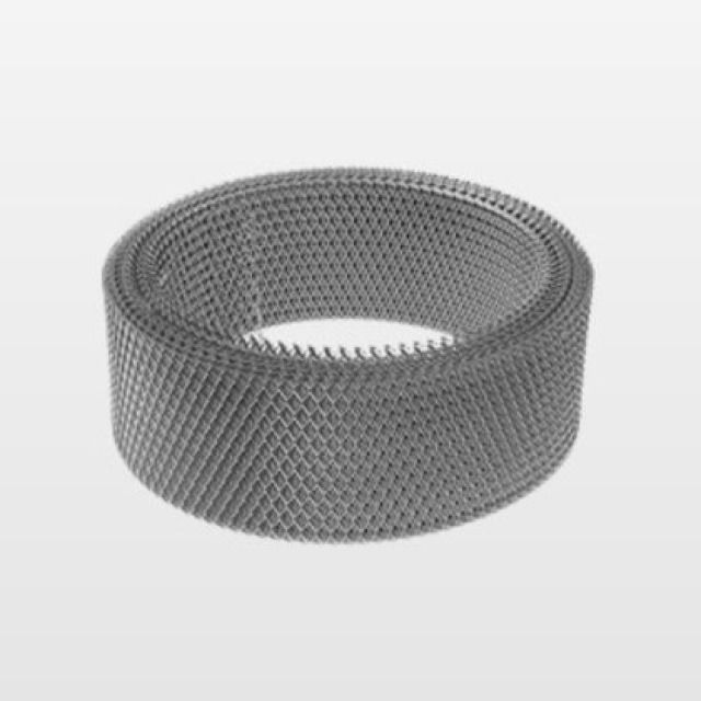 LÜFTUNGS-GITTER IN KUPFER
BREITE 125 MM   50 M PRO ROLLE
MASCHE 10 X 20 MM