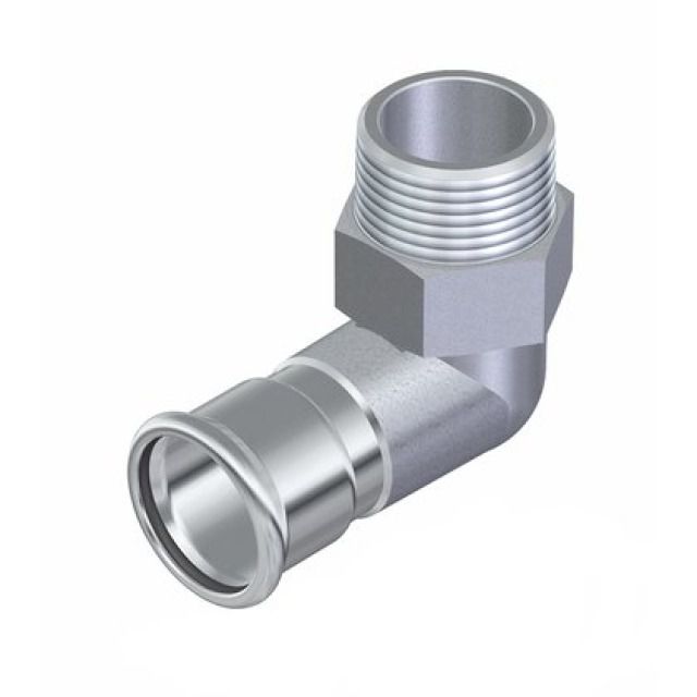 PROFITEC PRESSINOX-FIG. 8
EQUERRE DE TRANSITION 90° AVEC
FILETAGE M, 1 1/4"-35 MM