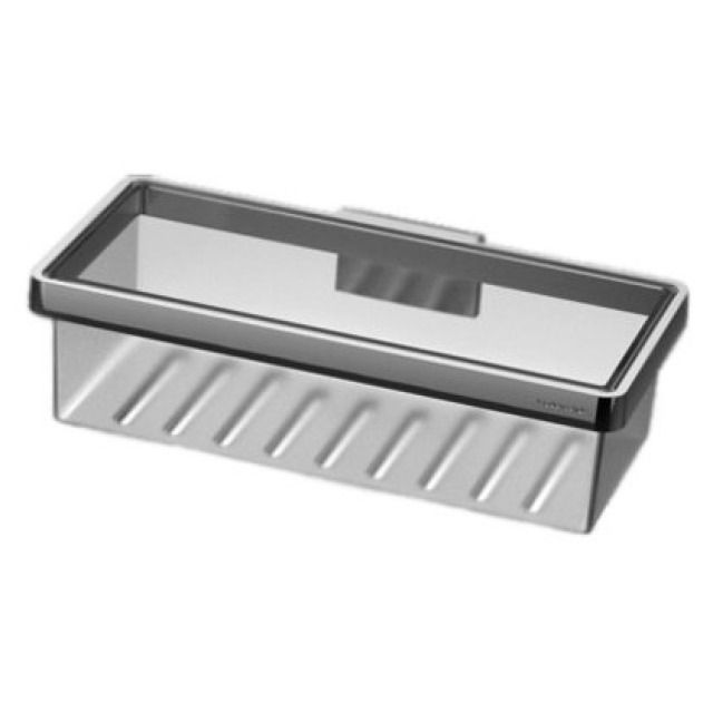 Corbeille de douche CHIC 14
25 x 11 cm, jatte en
matière synthétique mat
amovible, convenable pour
lave-vaisselle
Coloris: chromé