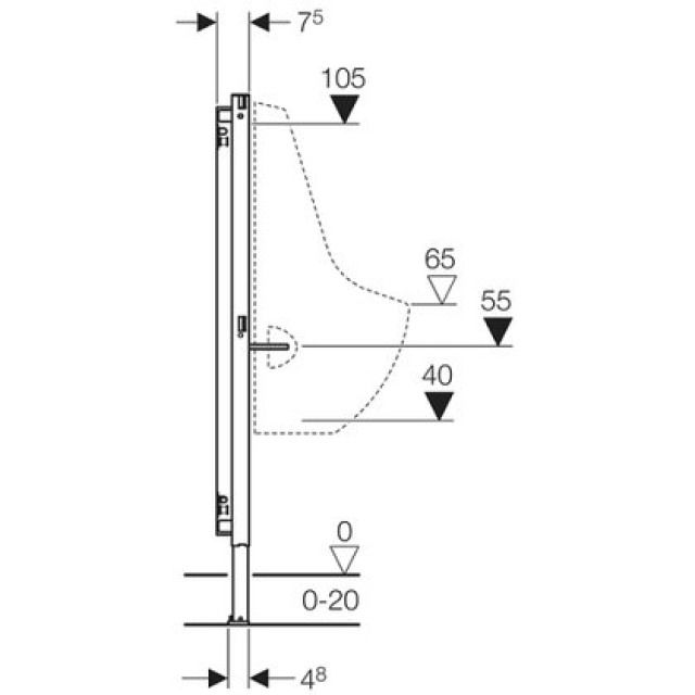 DUOFIX-URINAL-ELEMENT
111.629  TYP 112