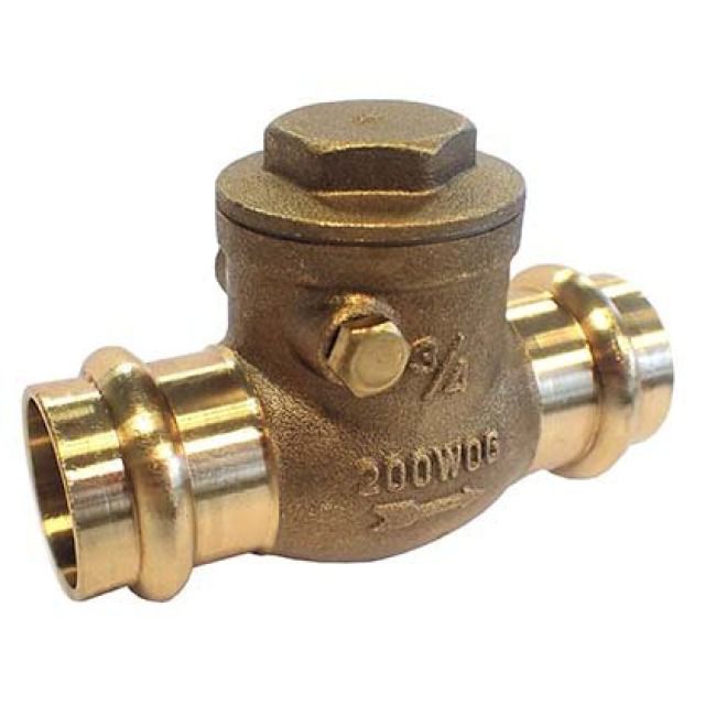 Clapet anti-retour Euro a volet
av racc sertir PN16, DN20
M+V-Contour,
Pression d'ouverture 0.03-0.05 bar
Température 0-100° C