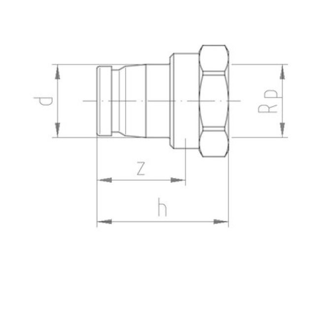 PIECE INTERM. FEM. 25/32-3/4
IFIT 4610 ART. N° 762.101.279