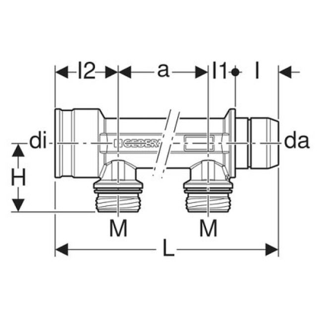 VERTEILER ZWEIFACH M.STECKAN.
653.422