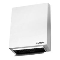 Ventilateur mural extérieur AWV