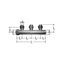 JRG JRG Sanipex, 5427, Distributeur à encastrer 3 départs