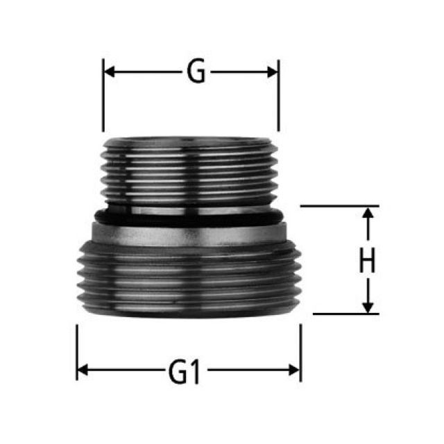 MAMELON DOUBLE DIAM. 1"
NU 13080.05