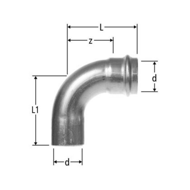 COUDE OPTIPRESS INOX 90°
18 MM   80001.23