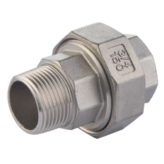 Raccord de tube M/F
1", à joint plat
Acier inoxydable (1.4408)