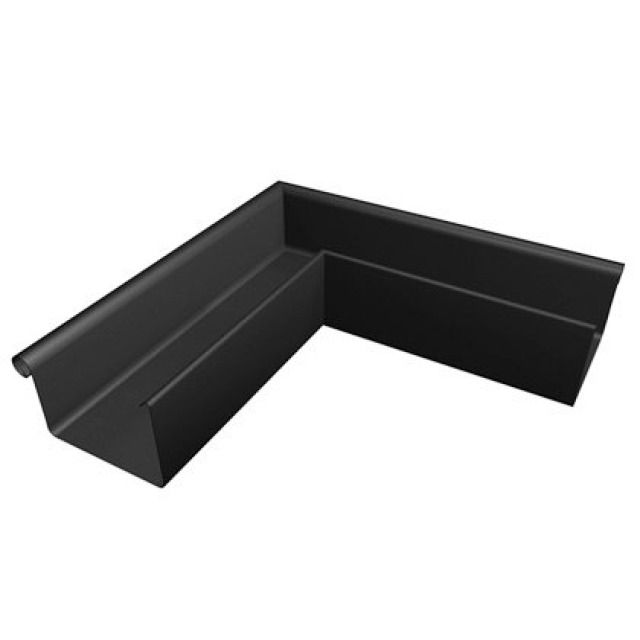 PREFA CHENEAU ANGLE EXT.
CARRE 90° 330MM BRUN P10