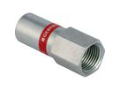 Raccord Mapress acier carbone avec filetage intérieur et extrémité à emboîter