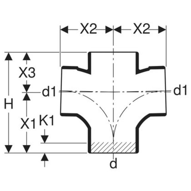 SILENT EMBRANCH DOUBLE 180°
310.102                 110 MM
