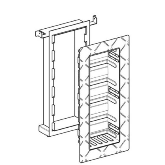 DUOFIX-ELEMENT 111.590
pour niche de douche avec
tablettes