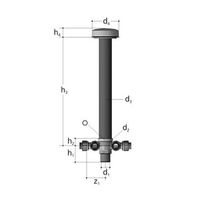 JRG Sanipex, 5444, Robinet de distribution droit à encastrer à 4 départs