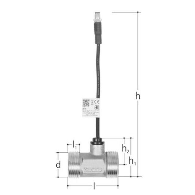 GF JRG Hycleen
Capt. débit DN20 PN16