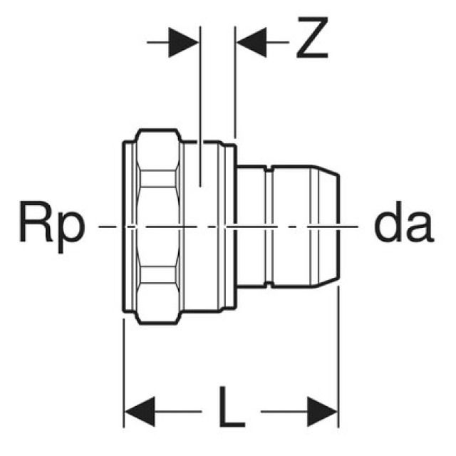 PFIT VERTEILER-STECKUEBERG.IG
653.432                RP 3/4"