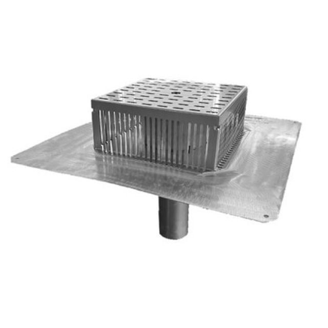 RETENTIONSABLAUF   CR-NI
BITUMINÖSEN ANSCHLUSS   160 MM