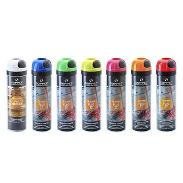 SPRAY DE MARQUAGE SOPPEC
FLUO TP ROSE / 500ML