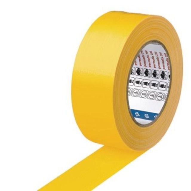 BANDE BETON TISSU@
50M-44MM -PE-PLASTIFIE JAUNE@