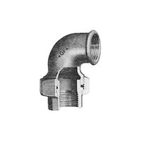 Equerre union à joint plat, 96, noir, (UA1)