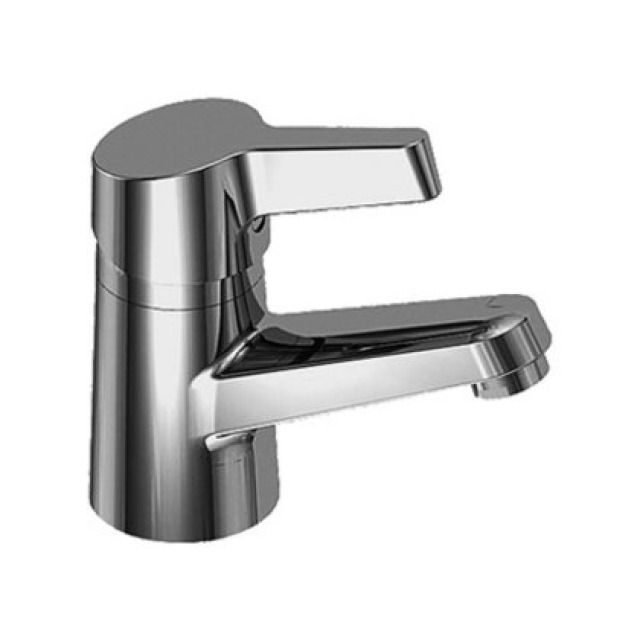 Mélangeur de lavabo SWAP
S 110 mm goulot fixe
tuyaux de raccordement 3/8"
vidage excentrique
groupe acoustique I
Coloris: chromeline