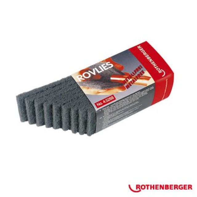 BOITE DE 10 TAMPONS DE
NETTOYAGE ROVLIES