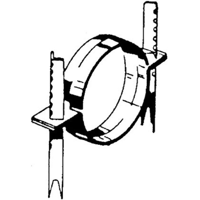 COLLIERS DE DALLES NOIRS
H 150   160 MM