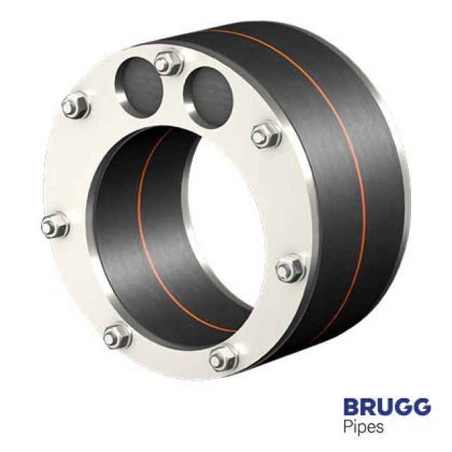 BRUGG Pipes Mauerdichtung
mit Kabeldurchführung
1x105 2x32 / 200