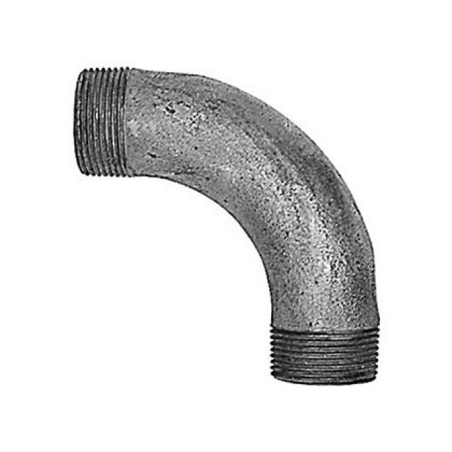 GALVANIS.   3  3/4
COURBE A GRAND RAYON 90°  M-M