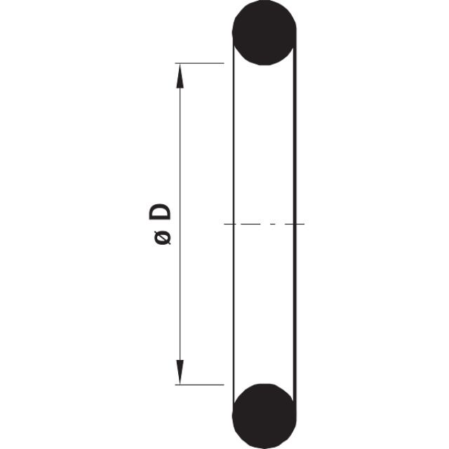 JOINT TORIQUE PR RACCOR À 6960
EMBOÎTEMENT D 75 MM