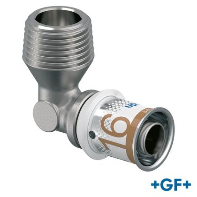 GF Uponor S-Press
coude 90° mâle 25-R3/4"MT