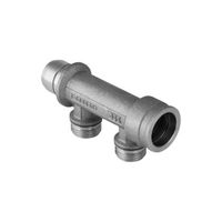 Geberit PushFit Distributeur deux sorties avec connecteur à emboîter