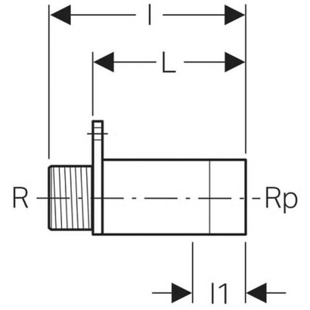 MEPLA-ANSCHLUSS GERADE  AG
602.283                   1/2"