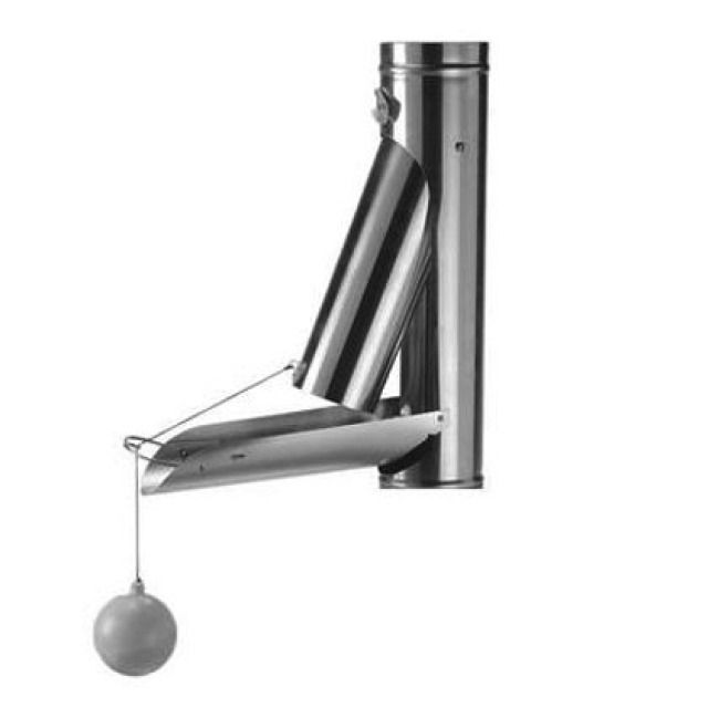 AUTOMATISCHE WASSERKLAPPE CR-NI
100 MM