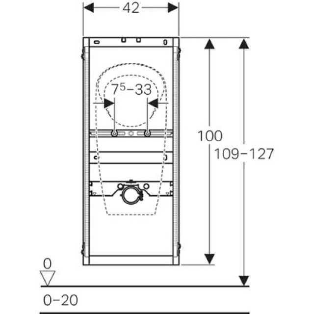 GIS URINAL-ELEMENT TYP 112
461.668 F. LEMA  0-1 L COMPACT