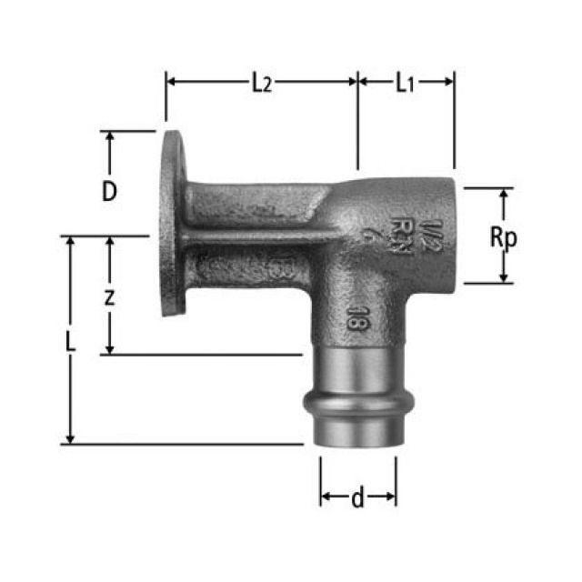 EQUERRE OPTIPRESS MIXTE
22X1/2  81054