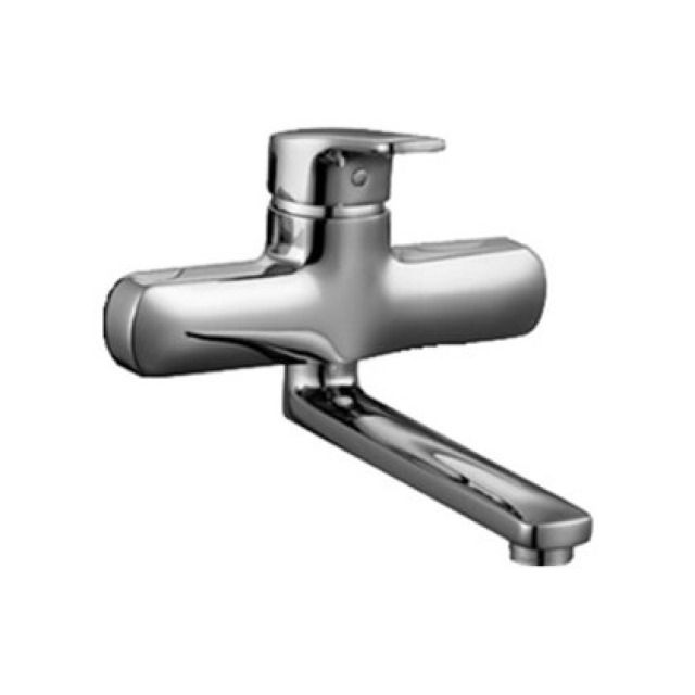 Mélangeur mural CITYPRO SK
E 153 mm, S 125 mm, goulot
orientable, sans raccords
d'arrêt, débit 5,7 l/min
groupe acoustique I
Coloris: chromeline