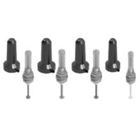 Débitmètre, avec affichage optique pour distirbuteur en plastique