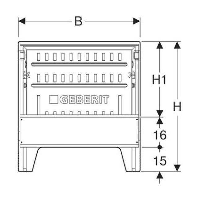 PFIT VERTEILERSCHRANK
650.412                 900 MM