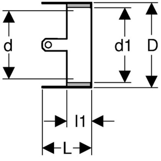 MANCHETTE COUPE-FEU GEBERIT
RS90 PLUS EN   348.301.00.1
D=63 / 75MM, D1=83MM